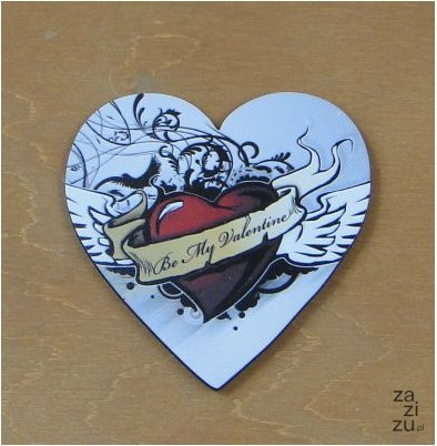 Magnes serce 5szt. WALENTYNKA 10 x 10 cm.| P828 Magnes serce 5szt. WALENTYNKA 10 x 10 cm.| P828
