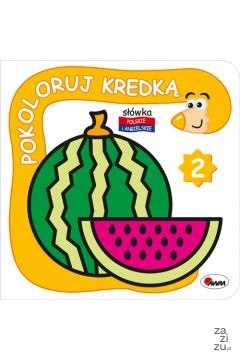 Pokoloruj kredką-słówka polskie i angielskie Pokoloruj kredką-słówka polskie i angielskie