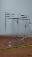 Półka metalowa 2-poziomy