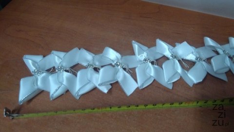 Spinki pyki 12szt. BIAŁA KOKARDA Spinki pyki 12szt. BIAŁA KOKARDA