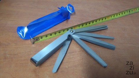 Szczelinomierz 0,02-1mm G02739 Szczelinomierz 0,02-1mm G02739