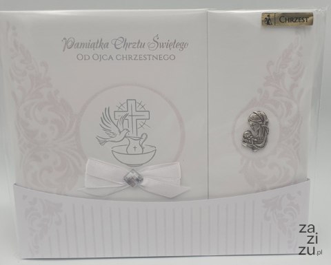 Album A4 Pamiątka Chrztu od Ojca Chrzestnego Album A4 Pamiątka Chrztu od Ojca Chrzestnego