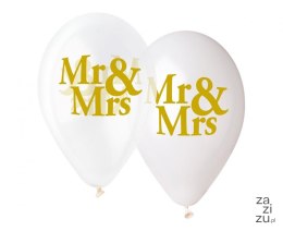 Balon 5szt MR&MRS