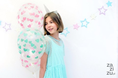 Balony 50szt. SERDUSZKA CRYSTAL | SB14C-228 Balony 50szt. SERDUSZKA CRYSTAL | SB14C-228
