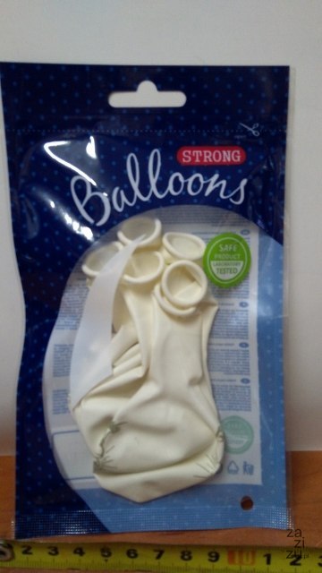 Balony 6szt 27cm KOMUNIA ŚWIĘTA IHS SB12P-109Z Balony 6szt 27cm KOMUNIA ŚWIĘTA IHS SB12P-109Z