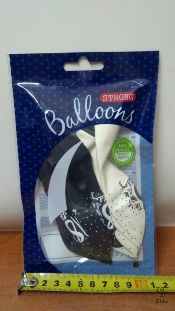Balony 6szt. 30cm ''18'' | SB14P-246-000-6 Balony 6szt. 30cm ''18'' | SB14P-246-000-6