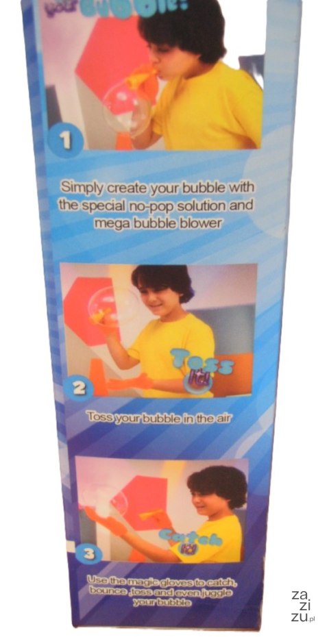 Bańki mydlane skaczące juggle bubbles + rękawiczki G061372 Bańki mydlane skaczące juggle bubbles + rękawiczki G061372