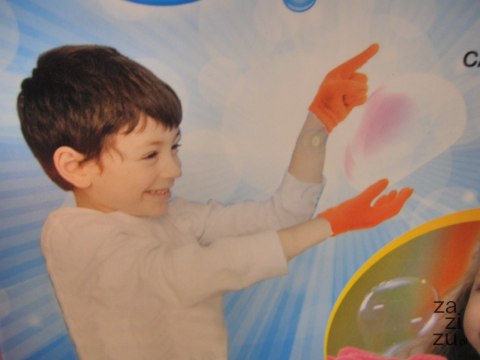 Bańki mydlane skaczące juggle bubbles + rękawiczki G061372 Bańki mydlane skaczące juggle bubbles + rękawiczki G061372