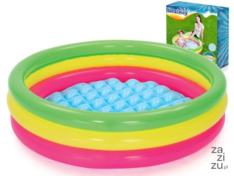 Basen dmuchany 3ringi 102cm BESTWAY | 51104 Basen dmuchany 3ringi 102cm BESTWAY | 51104