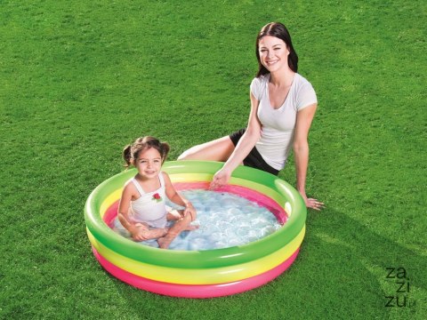 Basen dmuchany 3ringi 102cm BESTWAY | 51104 Basen dmuchany 3ringi 102cm BESTWAY | 51104