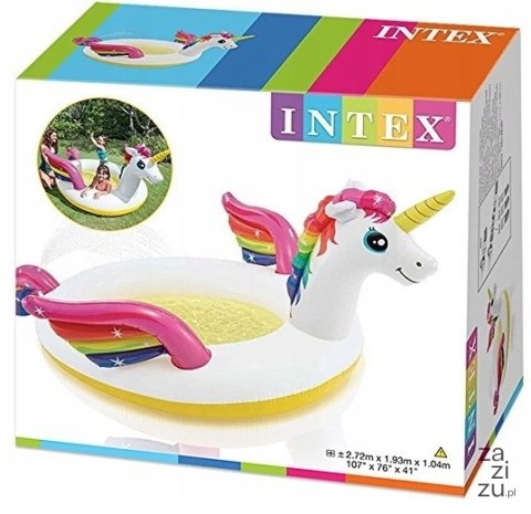 Brodzik/basen dmuchany JEDNOROŻEC z fontanną INTEX | 5741 Brodzik/basen dmuchany JEDNOROŻEC z fontanną INTEX | 5741
