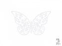 Dekoracje papierowe Motyl 8x5cm 10szt. | ZPM1D