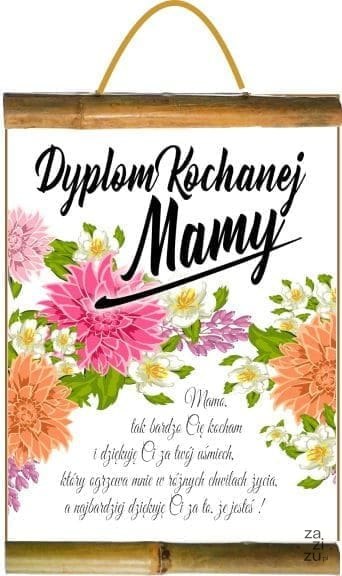 Dyplom dla Mamy Dyplom dla Mamy