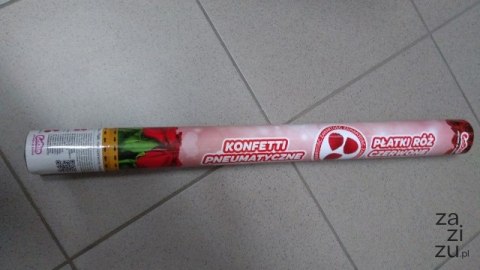 Konfetti 60cm CZERWONE PŁATKI RÓŻ JC-KPPC60 Konfetti 60cm CZERWONE PŁATKI RÓŻ JC-KPPC60