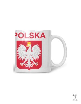 Kubek ceramiczny w kartoniku POLSKA 330ml