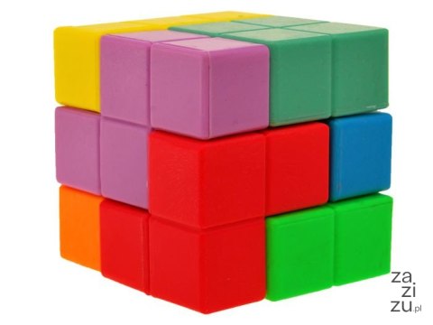 Magiczna kolorowa KOSTKA typu Tetris | GR0153 Magiczna kolorowa KOSTKA typu Tetris | GR0153