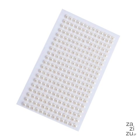 Perełki samoprzylepne 260szt. na blistrze 6mm | K1604A-385 Perełki samoprzylepne 260szt. na blistrze 6mm | K1604A-385