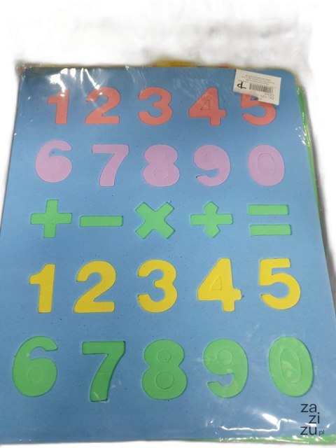 Puzzle piankowe LITERKI / CYFERKI Puzzle piankowe LITERKI / CYFERKI
