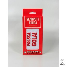 Skarpetki humor kibica POLSKA GOLA