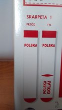 Skarpetki humor kibica POLSKA GOLA
