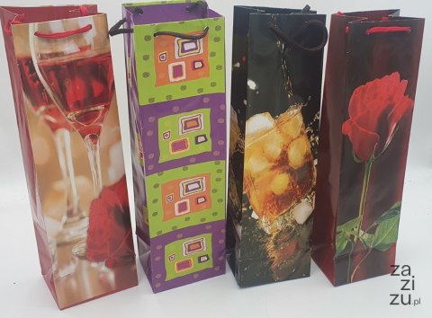 Torba papierowa na butelkę 10 x 35 cm TLB 10szt. Torba papierowa na butelkę 10 x 35 cm TLB 10szt.
