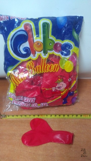 Balony 100szt CZERWONE SERCA BAL-0004 Balony 100szt CZERWONE SERCA BAL-0004