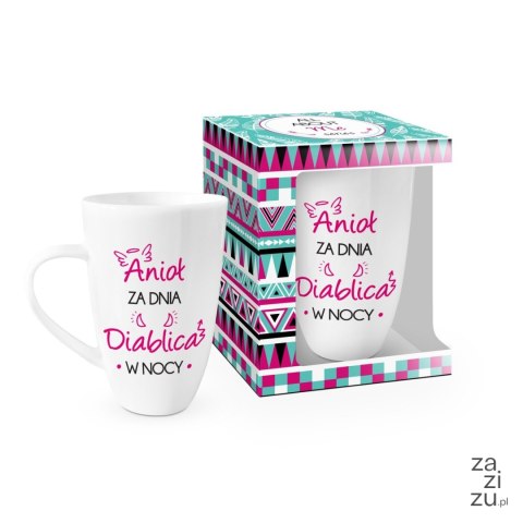 Kubek 400ml ANIOŁ ZA DNIA......ALL ABOUT ME Kubek 400ml ANIOŁ ZA DNIA......ALL ABOUT ME