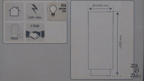 Lampa dotykowa KIRA Lampa dotykowa KIRA