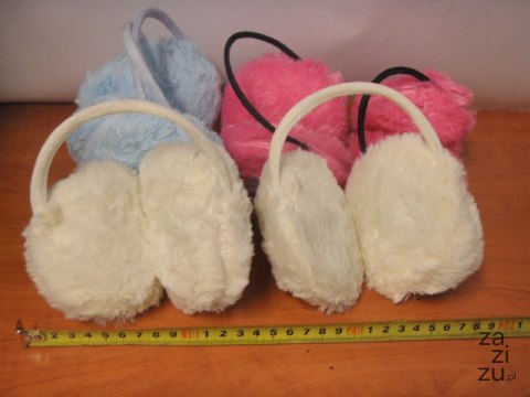 Nauszniki pluszowe 6 szt 1104 Nauszniki pluszowe 6 szt 1104