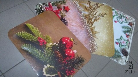 Podkładka 12szt kuchenna BOŻE NARODZENIE 30X40 Podkładka 12szt kuchenna BOŻE NARODZENIE 30X40