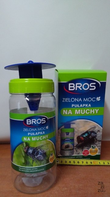 Pułapka na muchy - zielona moc BROS Pułapka na muchy - zielona moc BROS