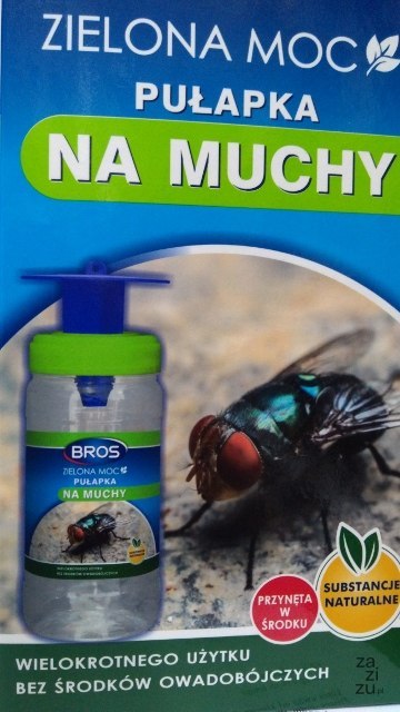 Pułapka na muchy - zielona moc BROS Pułapka na muchy - zielona moc BROS