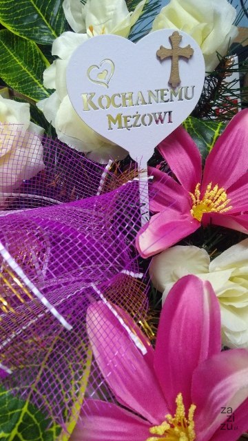 Serce na piku 6szt. KOCHANEMU MĘŻOWI Serce na piku 6szt. KOCHANEMU MĘŻOWI