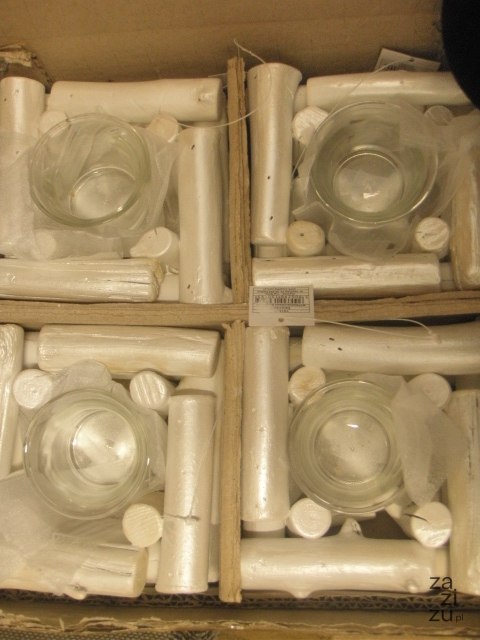 Świecznik biały na tea light 4 SZT TG13123 Świecznik biały na tea light 4 SZT TG13123