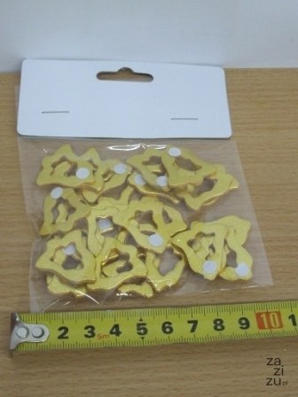 Wykrawane dzwonki 24szt na przylepiec RÓŻNE WZORY HG-420216 Wykrawane dzwonki 24szt na przylepiec RÓŻNE WZORY HG-420216