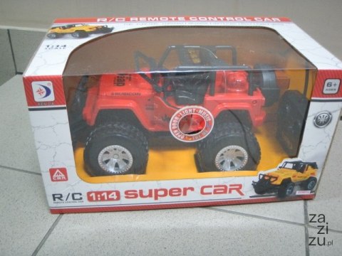 Auto jeep sterowane radiowo 1:14 akumulator +baterie | G061013 Auto jeep sterowane radiowo 1:14 akumulator +baterie | G061013