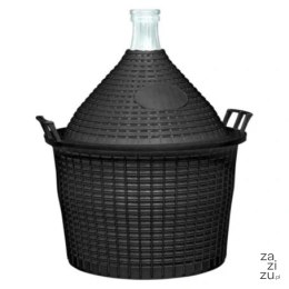 Balon na wino 15l. w koszu 5539