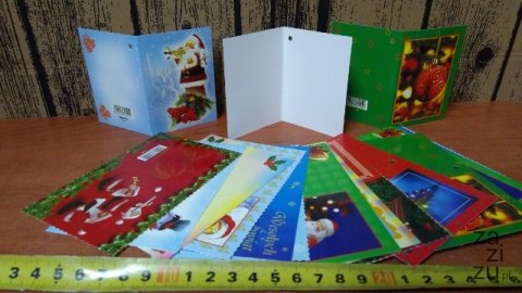 Bileciki/kartki do prezentów 25szt. BOŻE NARODZENIE Bileciki/kartki do prezentów 25szt. BOŻE NARODZENIE