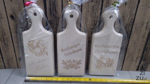 Deska drewniana 30cm BABCIA/DZIADEK | P659 Deska drewniana 30cm BABCIA/DZIADEK | P659
