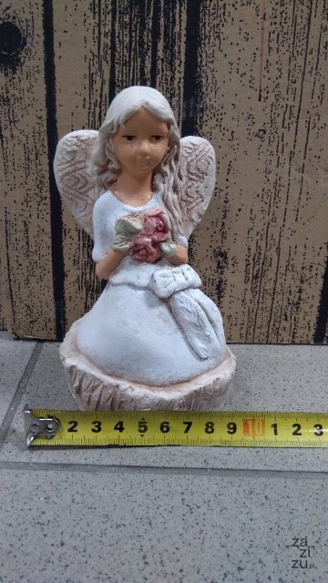 Figurka anioł Balladyna dekorowana 14,5cm Figurka anioł Balladyna dekorowana 14,5cm