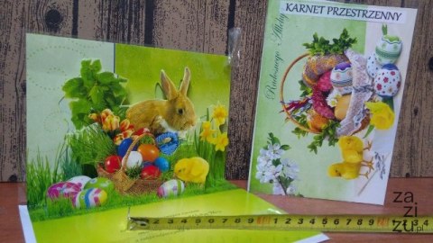 Karnet+koperta duży przestrzenny WIELKANOC OGÓLNY Karnet+koperta duży przestrzenny WIELKANOC OGÓLNY