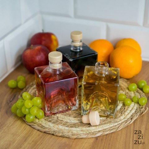 Komplet butelek 3szt. do nalewek 250ml BRUNO | 6317 Komplet butelek 3szt. do nalewek 250ml BRUNO | 6317