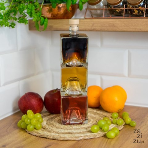 Komplet butelek 3szt. do nalewek 250ml BRUNO | 6317 Komplet butelek 3szt. do nalewek 250ml BRUNO | 6317