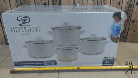 Komplet garnków 4szt. + pokrywki 16/18/20/22cm indukcja EMALIA 3D Komplet garnków 4szt. + pokrywki 16/18/20/22cm indukcja EMALIA 3D