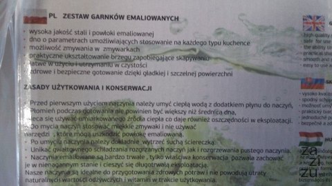 Komplet garnków 4szt. + pokrywki 16/18/20/22cm indukcja EMALIA 3D Komplet garnków 4szt. + pokrywki 16/18/20/22cm indukcja EMALIA 3D