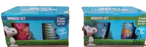 Kubki ceramiczne w kartoniku 2 szt. SNOOPY Kubki ceramiczne w kartoniku 2 szt. SNOOPY