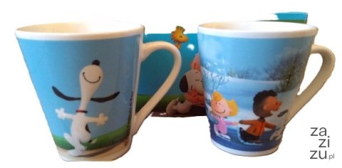 Kubki ceramiczne w kartoniku 2 szt. SNOOPY Kubki ceramiczne w kartoniku 2 szt. SNOOPY