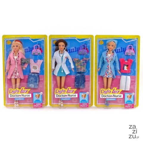 Lalka pielęgniarka 29cm + akcesoria Lalka pielęgniarka 29cm + akcesoria