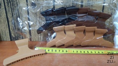 Łapacz fryzjerski 12szt. kolor brąz Łapacz fryzjerski 12szt. kolor brąz