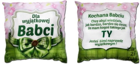 Poduszka Dla Wyjątkowej Babci 35 x 35 cm - S32 Poduszka Dla Wyjątkowej Babci 35 x 35 cm - S32